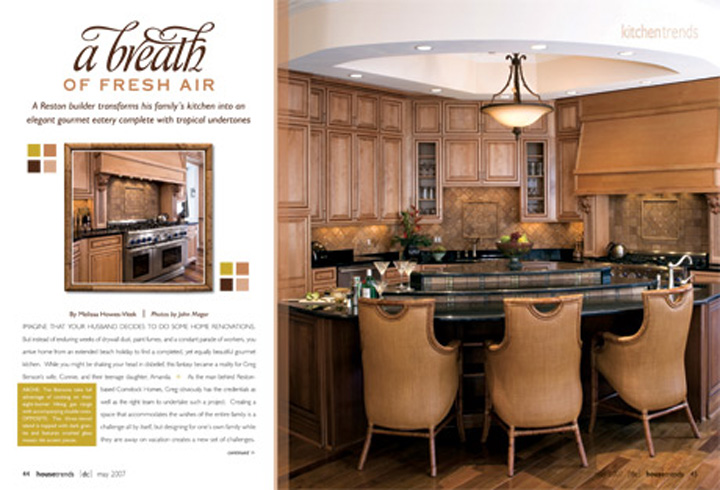 As seen in Washington-Virginia HouseTrends Magazine!